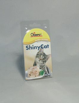 Gimpet kočka konz. ShinyCat  tuňák/kuře  2x85g