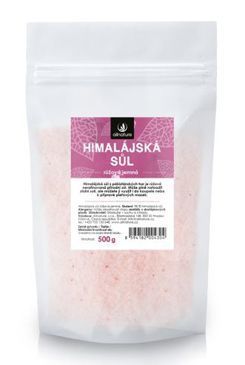 Allnature Himalájská sůl růžová jemná 500g