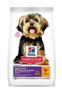 Hill's Can.Dry SP Sensitive Adult Small Chicken 6kg