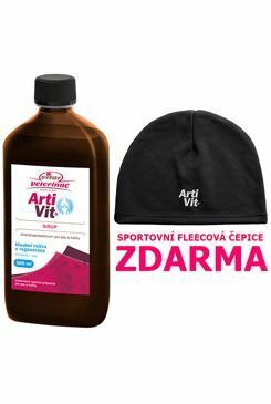 VITAR Veterinae ArtiVit Sirup 500ml+čepice fleece