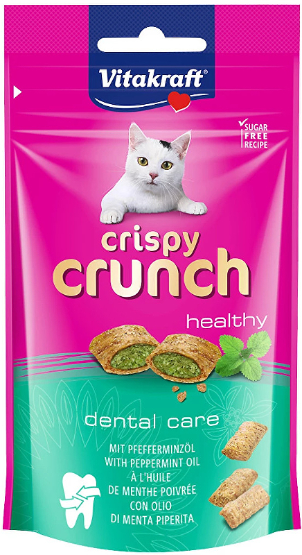 Vitakraft Cat pochoutka Crispy Crunch dental 60g