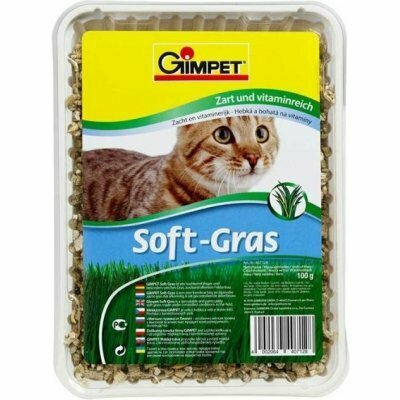 Gimpet kočka Tráva Soft-Grass 100g