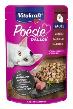 Vitakraft Cat Poésie DéliSauce kapsa srdce 85g