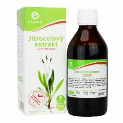 Sirup Jitrocelový s vit. C 310g Extrakt Galmed