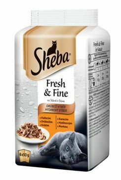 Sheba kapsa Fresh&Fine Drůbeží 6x50g