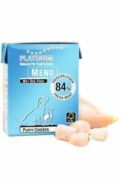 Platinum Menu Puppy Chicken 375g