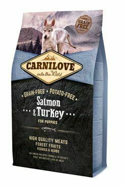 Carnilove Dog Salmon & Turkey for Puppies 4kg