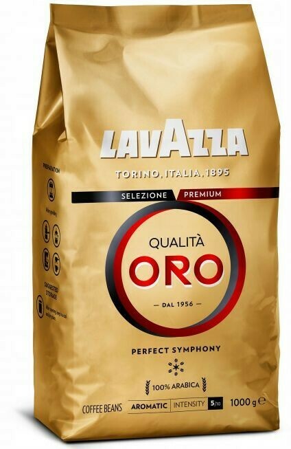 Káva Lavazza Qualita Oro 1000g zrnková