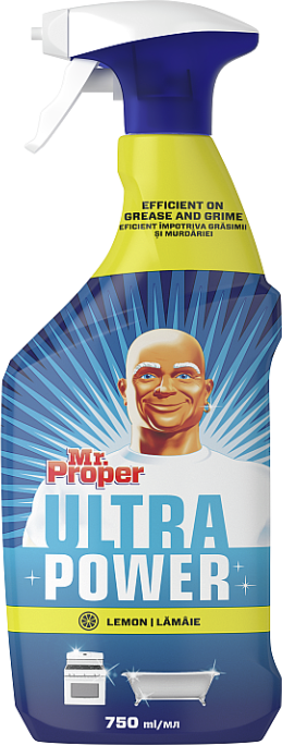 Čistič Mr. Proper Ultra Power Lemon spray 750ml