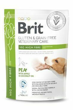 Brit VD Dog GF Veg High Fibre 400g