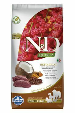 N&D Quinoa DOG Skin & Coat Venison & Coconut M/L 7kg