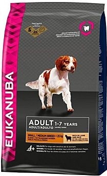 Eukanuba Dog Adult Lamb&Rice Small&Medium 12kg