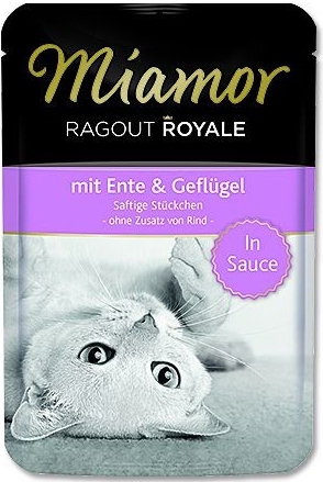 Miamor Cat Ragout kapsa kachna+drůbež ve šťávě 100g