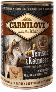 Carnilove Wild Meat Venison & Reindeer 400g