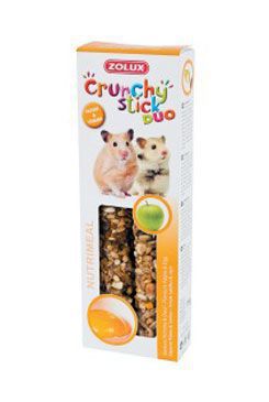 Pochutka CRUNCHY STICK jablko/vejce pro křečky Zolux