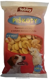 Piškoty TOBBY pro psy MINI 120g (BK)