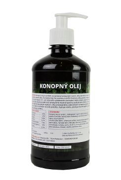 Olej konopný pro psy ZEUS 500ml