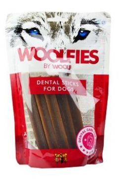 Pochoutka dentální Woolfies Dental Sticks S 200g