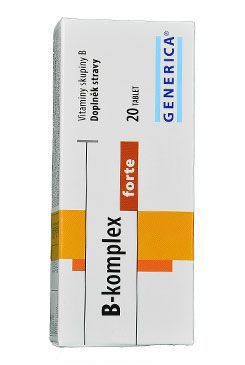 Vitamin B-komplex Forte Generica 20tbl