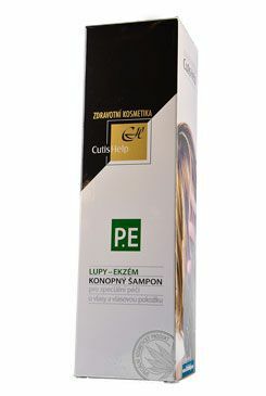 CutisHelp konopný šampon lupy/ekzém 200ml