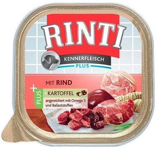 Rinti Dog vanička hovězí+brambor 300g