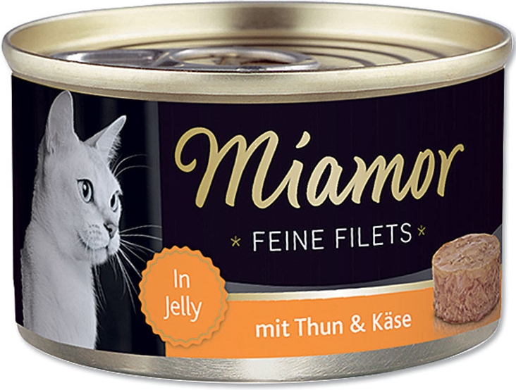 Miamor Cat Filet konzerva tuňák+sýr 100g