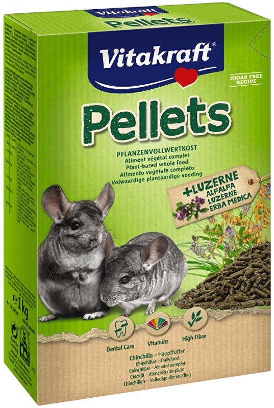 Vitakraft Rodent Chinchilla Pellets 1kg