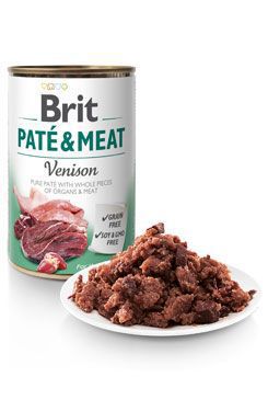 Brit Dog konz Paté & Meat Venison 800g