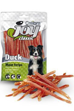 Calibra Joy Dog Classic Duck Strips 80g NEW