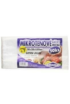 Sáček mikroténový - 50 ks 30x50cm blok