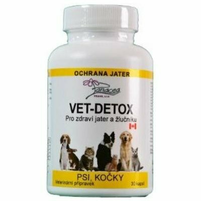 Vet Detox pro zdraví jater a žlučníku 30cps