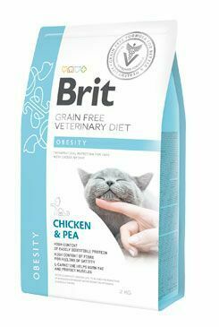 Brit VD Cat GF Obesity 2kg