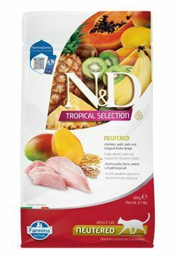 N&D TROPICAL SELECTION CAT Neutered Chicken 300g