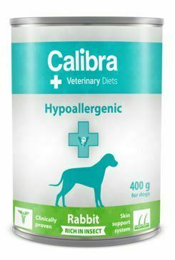 Calibra VD Dog  konz. Hypoallergenic Rabit&Insect 400g