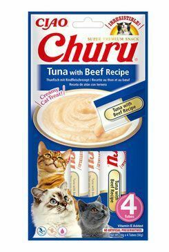 Churu Cat Tuna with Beef Recipe 4x14g