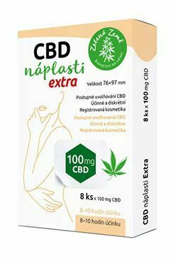 CBD náplasti Extra velké 8ks