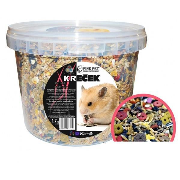 FINE PET Křeček premium 1,7kg