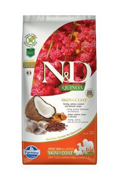 N&D Quinoa DOG Skin & Coat Herring & Coconut 7kg