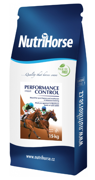 Nutri Horse Müsli Performance Control pro koně 15kgNEW