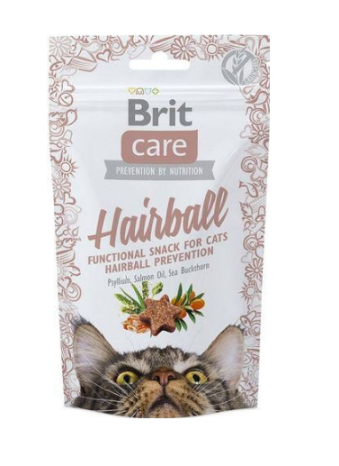 Brit Care Cat Snack Hairball 50g