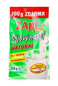 Nápoj Zajíc sojový Natural Mogador plv 400g