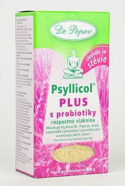 Dr.Popov Psyllicol PLUS s probiotiky 100g