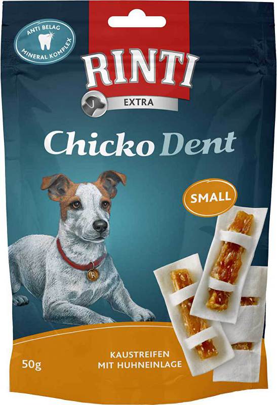 Rinti Dog pochoutka Chicko Dent Small kuře 50g