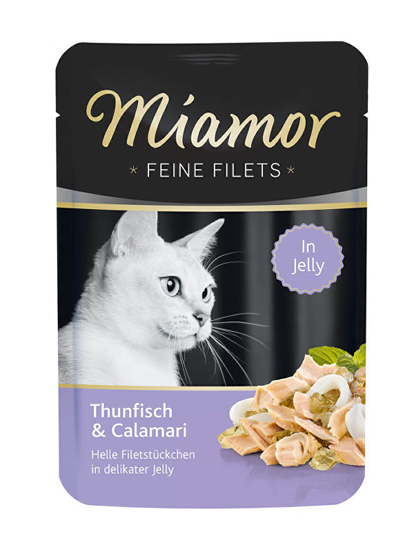 Miamor Cat Filet kapsa tuňák+kalam.100g