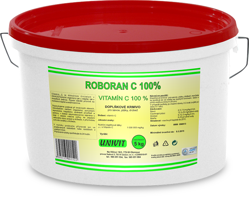 Roboran C Vitamin 100 plv 5kg