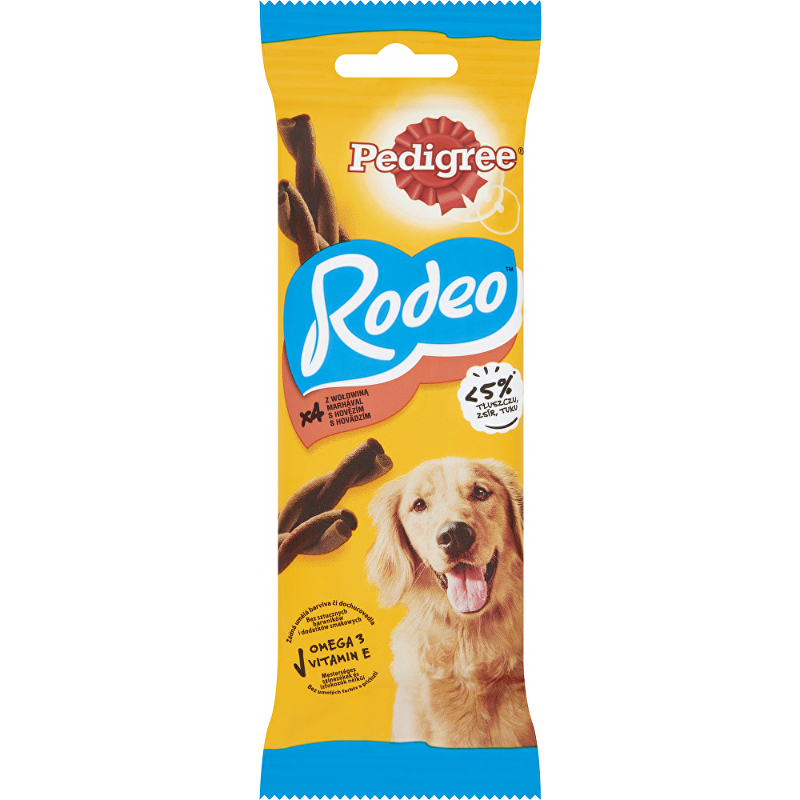 Pedigree Pochoutka Rodeo hovězí 70g