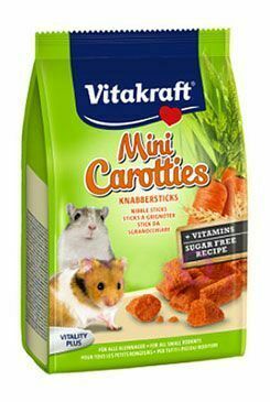 Vitakraft all Rodent poch. Carotties mini Hamster 50g