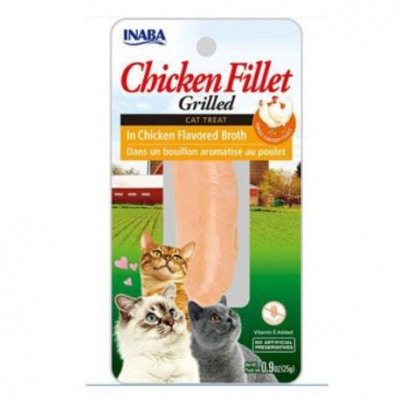 Churu Cat Grilled Chicken Fillet in Flavored Broth 25g