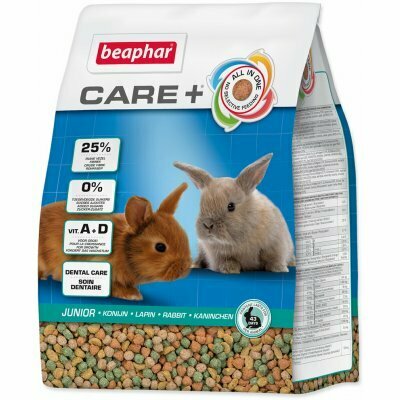 Beaphar Krmivo CARE+ králík junior 250g