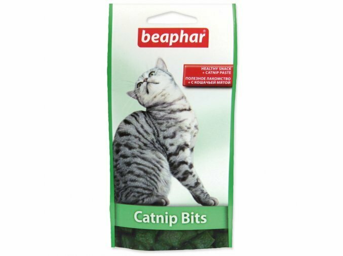 Beaphar Pochoutka Catnip Bits šanta 35g